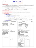 Bài soạn môn học Tiếng Anh 11 - Period 34 - Unit 6: Competitions - B: Speaking