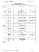 Giáo án dạy học các môn khối lớp 1 - Tuần 6 - Trường Tiểu học Đạ Mrơng