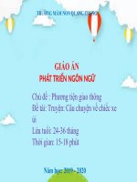 NBTN: Câu chuyện về chiếc xe ủi