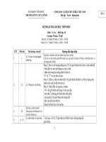 Chương trình giáo dục môn học Tin học 10 - năm học 2020 - 2021