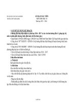 Kế hoạch dạy thêm Sinh học 10