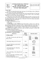 Bài soạn môn Thể dục lớp 1 năm 2009 - Bài 8: Đội hình đội ngũ - Thể dục rèn luyện tư thế cơ bản - Trò chơi “Qua đường lội”