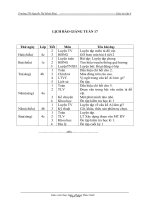 Giáo án giảng dạy các môn khối 4 - Trường TH Nguyễn Thị Minh Khai - Tuần 17