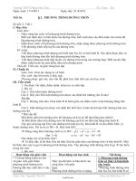 Giáo án Hình học 10 tiết 36: Phương trình đường tròn