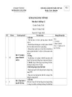 Chương trình giáo dục môn học Địa lý 12 - năm học 2020 - 2021