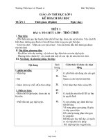 Giáo án môn Vật lý khối 11 - Trường Tiểu học Lê Thanh A