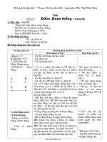Giáo án Toán lớp 1 - Tiết 69: Điểm. Đoạn thẳng