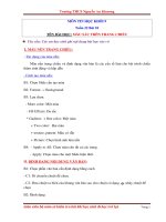 Bài học trực tuyến khối 9 (Tuần 22) các môn:Văn, Sử, Địa, GDCD, Nhạc, Mỹ Thuật, Tin, Anh, CN, Hóa, Lý, TD, Sinh