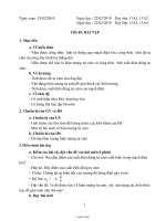 Giáo án Vật lý lớp 11 - Tiết 49: Bài tập