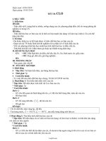 Giáo án môn Hóa học lớp 10 - Tiết 38: Clo