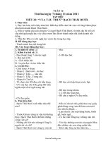 Giáo án Tổng hợp lớp 4 (chuẩn kiến thức) - Tuần 12 năm 2011