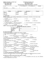 ĐỀ + ĐÁP ÁN HK2 NĂM HỌC 2017-2018 – ANH VĂN