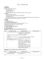 Giáo án Đại số lớp 10 NC tiết 17: Luyện tập