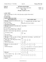 Giáo án Toán lớp 5 - Tiết 141: Ôn tập về phân số ( tiếp theo) - Trương Tiến Đạt - Trường Tiểu học 