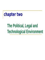 The political, legal and technological environment (INTERNATIONAL MANAGEMENT) 