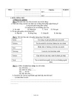 Đề khảo sát học sin giỏi cuối năm