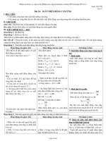 Giáo án môn Vật lý lớp 11 - Tiết 47: Suất điện động cảm ứng