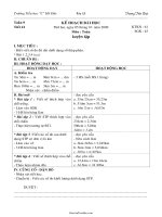 Giáo án Toán lớp 5 - Tuần 9 - Tiết 41: Luyện tập - Trương Tiến Đạt - Trường Tiểu học 