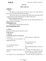 Giáo án các môn học lớp 4 - Tuần 19