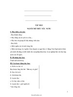 Giáo án môn Tiếng Việt lớp 3 - Tuần 21