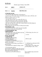 Bài soạn các môn học khối 1 - Trường Tiểu học Nậm Mười - Tuần 25