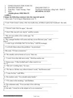 English test 15 tài liệu ôn thi đại học, tiếng Anh – Khối D