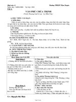 Giáo án môn Ngữ văn lớp 11 - Tiết 1 đến tiết 19