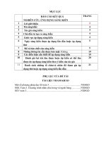 Một số biện pháp giúp đỡ học sinh yếu kém khắc phục khó khăn khi giải các bài toán điển hình ở lớp 3