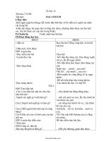 Giáo án Lớp 2 - Tuần 15