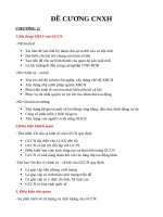 ĐỀ CƯƠNG CNXH