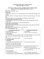 Kế hoạch dạy học theo chủ đề môn mĩ thuật lớp 2 - chủ đề 5