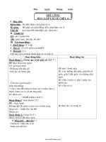 Giáo án Thủ công lớp 1 - Tiết 20: Gấp Cái Ví ( Tiết 2)