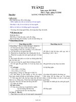 Giáo án Lớp 4 - Tuần 22 - Năm học 2009-2010 (Bản mới)