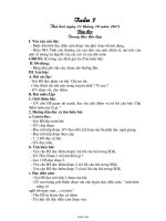 Giáo án các môn học lớp 4 - Tuần học 7 năm 2013