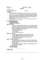 Giáo án Lớp 4 - Tuần 19 - Năm học 2006-2007 (Bản không chia cột)