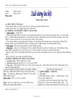 Giáo án môn Ngữ văn khối 11 - Xuất dương lưu biệt