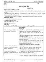 Giáo án môn Ngữ văn 11 - Truyện kiều