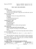 Giáo án Vật lý lớp 11 - Tiết 56 – Bài 29: Thấu kính mỏng