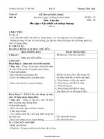 Giáo án Khoa học lớp 5 - Tiết 50: Ôn tập : Vật chất và năng lưọng (tiết 2) - Trương Tiến Đạt - Trường Tiểu học 