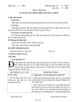 Giáo án môn Ngữ văn 11 - Từ ngôn ngữ chung đến lời nói cá nhân