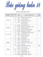 Giáo án tổng hợp môn lớp 4 - Tuần số 18