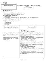 Giáo án Ngữ văn 11 tiết 84: Luyện tập thao tác lập luận bác bỏ