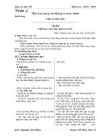 Giáo án lớp 5B - Tuần 4