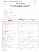 Giáo án Giáo dục hướng nghiệp 11 (bộ môn Tin học văn phòng) - Bài 17: Các khái niệm cơ bản (tiếp)