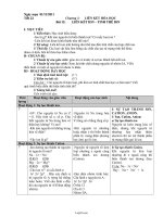 Giáo án Hóa học 10 - Tiết 22 Bài 12: Liên kết ion – tinh thể ion