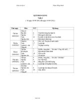 Giáo án Tổng hợp môn lớp 4 - Tuần 4 - Phạm Hồng Minh