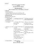 Giáo án lớp 2A_Tuần 27_GV: Phan Thị Kim Anh