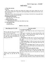 Giáo án môn Ngữ văn 11 - Việt bắc