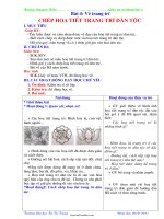 Giáo Án Mĩ Thuật Lớp 4 - Bài 4: Vẽ Trang Trí: Chép Hoạ Tiết Trang Trí Dân Tộc - Hoàng Nguyên Hiếu