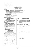 Bài soạn môn học Tiếng Anh lớp 11 - Unit 5: Illiteracy - Lesson 4: Writing